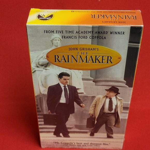 The Rainmaker VHS 1998 New Sealed - Picture 5 of 8